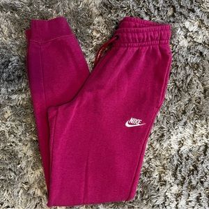 Pink Nike Joggers Size XS
